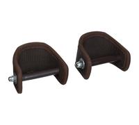 Tough 1 Girador de Estribo, Marrón, 3 Pulgadas (Juego de 2) - Herramienta Ideal para Montar y Cabalgar con Estilo y Com