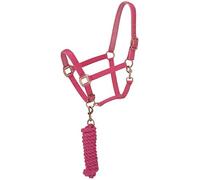 Tough 1 Halter Acolchado de Neopreno con Cable de Hardware Antiguo, 50-2082-11-0, Rosa,