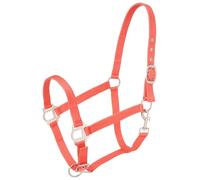 Tough 1 Halter de Nailon con Accesorios de satén, 50-2011-39-0, Naranja, Horse