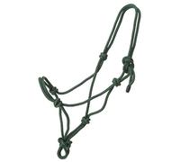 Tough 1 Miniatura Poly Cuerda Atada Halter - 50-1000M-6-101, Hunter Green