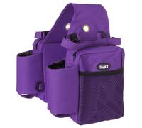 Tough 1 Nylon Botella de Agua/Gear Carrier Bolsa para sillín de Bicicleta, Morado
