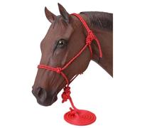Tough 1 Poly Cuerda Atada Halter con Plomo - 50-1010-5-0, Rojo