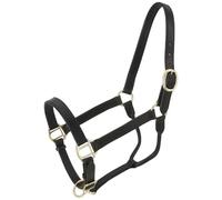 Tough 1 Royal King - Halter de Piel Estable, 44-2021-2-0, Negro, Horse