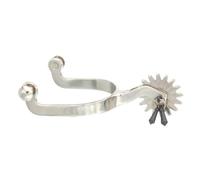 Tough 1 Tough1 Chrome Plated Jingle Bob Spurs CP de 1,27 cm con espuela de Cuerda JB, Unisex, Chapado en Cromo