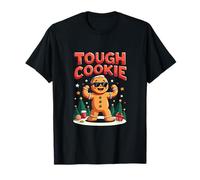 Tough Cookie - Humor navideño Divertido de Pan de Jengibre Camiseta