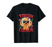 Tough Cookie - Humor navideño Divertido de Pan de Jengibre Camiseta