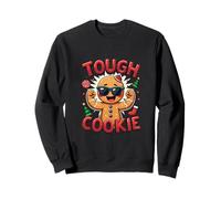 Tough Cookie - Humor navideño Divertido de Pan de Jengibre Sudadera