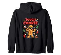 Tough Cookie - Humor navideño Divertido de Pan de Jengibre Sudadera con Capucha