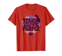 Tough Guys Purple: Declaración audaz para Hombres Seguros Camiseta, Hombre, Rojo, 3XL