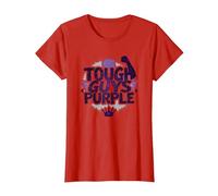 Tough Guys Purple: Declaración audaz para Hombres Seguros Camiseta, Mujer, Rojo, 3XL