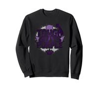 Tough Guys Purple: Declaración audaz para Hombres Seguros Sudadera, Unisex para Adultos, Negro, XL