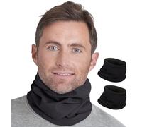 Tough Headwear Braga Cuello Reversible - Set de 2x Braga Polar Mujer y Hombre - Pack 2x Braga para Cuello Unisex para Ski Nieve Snowboard Moto Ciclismo - Cuello Polar Hombre/Mujer