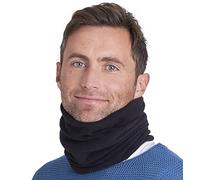 Tough Headwear Braga Polar Unisex - Cuello Polar Hombre y Mujer - Braga Termica Moto Ski Snowboard - Bragas Hombre Cuello - Bufanda Tubular Hombre/Mujer - Braga Negra para Cuello