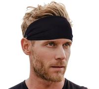 Tough Headwear Cinta Pelo Deporte Hombre - Cinta de Pelo Hombre Sudor para Running Fútbol Ciclismo Gym Tenis - Transpirable y Absorbente - Diadema Deportiva Compatible con Casco