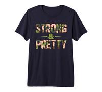 Tough Strong Pretty Wellness Yoga Specialist Fitness OT Club Camiseta Premium