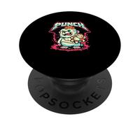 Tough Yeti Punch Monster con Mono gráfico de Juguete PopSockets PopGrip Adhesivo