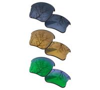 ToughAsNails 3 Pares de Lentes polarizadas de Repuesto para Oakley Half Jacket 2.0 XL Pack-SBE4
