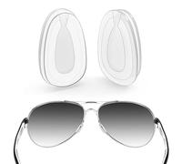 ToughAsNails Almohadillas de nariz de repuesto para gafas de sol Oakley Gauge 8 M/Gauge 8 L OO4124, transparente, Talla única