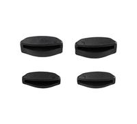 ToughAsNails Almohadillas de nariz de repuesto para gafas de sol Oakley HSTN OO9242/HSTN Low Bridge Fit OO9242A, Negro, Talla única