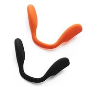 ToughAsNails Almohadillas nasales de repuesto para Oakley Actuator OO9250/Actuator Asian Fit OO9250A Gafas, ajuste estándar/puente bajo, Negro + Naranja, Talla única
