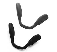 ToughAsNails Almohadillas nasales de repuesto para Oakley Actuator OO9250/Actuator Asian Fit OO9250A Gafas, ajuste estándar/puente bajo, Negro y gris, Talla única