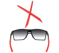 ToughAsNails Calcetines rojos de repuesto para gafas de sol Oakley Futurity, Sun OO9482/Futurity, OX8052