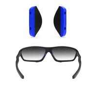 ToughAsNails Euro Fit - Almohadillas de nariz para gafas Oakley Crosslink OX8030, base dura azul profundo