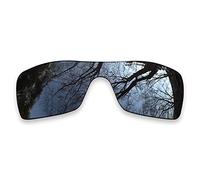 ToughAsNails Lente de repuesto para gafas de sol Oakley Batwolf OO9101, más opciones, Escudo Negro, Talla única