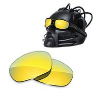 ToughAsNails lentes polarizadas de repuesto para Oakley Split Jacket OO9099 anteojos de sol, más opciones, (24K dorado), Talla única