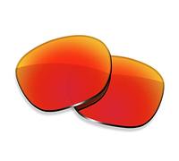 ToughAsNails Reemplazo de lente polarizada para Oakley Latch OO9265 Sunglass - Más opciones, Naranja Fuego, Talla única