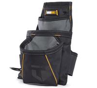 ToughBuilt - Bolsa de Carpintero con un diseño Escalonado de 10 Bolsillos: poliéster 87%, Tablero de Polietileno 2%, Metal 5%, cincha 5%, Logotipo TPR 1% - Fácil de Usar, Duradero y Resistente -