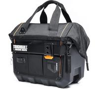 ToughBuilt - Bolsa de herramientas grande de boca masiva de 16 pulgadas - Construcción de calidad profesional - TB-CT-62-16A, Negro -, 16 In Waterproof Base