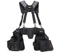 Toughbuilt - Equipo de suspensión Pro Carpinter, herramienta resistente y colgador de material, correas ajustables y múltiples puntos de suspensión, ideal para trabajos de carpintería y encuadre (TB