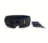 TOUGHBUILT Pro Cinturón de Herramientas Acolchado Cinturón de Herramientas de Construcción de Poliéster Optimizado con Bolsa