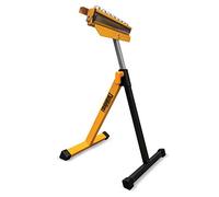 ToughBuilt TB-S210 Soporte de rodillo 3 en 1/soporte - Extensión de sierra de inglete ajustable, se pliega para un fácil almacenamiento, pies personalizados, estable seguro.