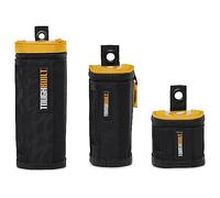 ToughBuilt TOU-192-B Torre octágono, paquete de 3, negro, pequeño