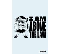 Touhoou - ABOVE THE LAW Notebook: College Ruled Lined Blank Notebook Journal Notepad 110 Pages 6 x 9