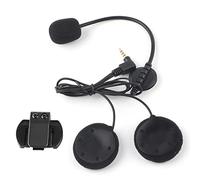 TOUISEDGI Auricular Bluetooth, Accesorios Auricular Bluetooth Auricular Micrófono Compatible con Intercomunicador para Casco De Motocicleta V4/V6 67g