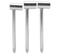 TOUISEDGI Llave Para Varilla De Guitarra, 3 Piezas Llave Para Varilla De Guitarra Hierro 7 Mm/8 Mm/6,35 Mm Herramienta Universal De Ajuste De Instrumentos 8 X 2 Cm(Plata)