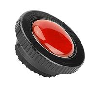 TOUISEDGI Placa De Liberación Rápida, Práctica Y Duradera Mini Placa De Liberación Rápida Redonda De Aleación De Aluminio Compatible con Trípode De Acción Compacta Manfrotto 24g(Red)