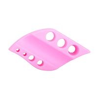 TOUISEDGI Silicone Microblading Pen Rack Ink Pigment Cup Holder Stand Anti fall Wear Resistant for Supplies pink (Pink)