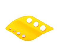 TOUISEDGI Silicone Microblading Pen Rack Ink Pigment Cup Holder Stand Anti fall Wear Resistant for Supplies pink (Yellow)