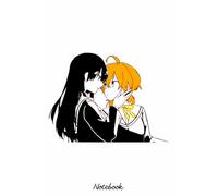 Toukko and Yu Bloom into you Notebook: 6x9 120 Pages, Ruled Notebook, Journal, Daily Diary, Organizer, Planner