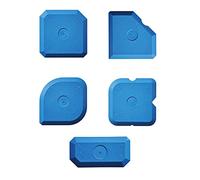 Toulifly Extractor de silicona, juego de 5 unidades, Sellador Cuarto de Baño, Rasqueta Kit, Herramienta Juntas Calafateo, Rascador Lechada para la Cocina