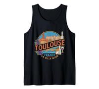 Toulouse Francia Viaje Souvenir City Gift Camiseta sin Mangas