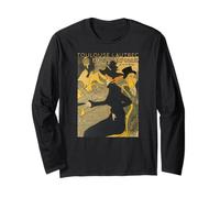 Toulouse Lautrec Divan Japonais para Artistas Manga Larga