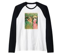 Toulouse Lautrec La Danza para Artistas Camiseta Manga Raglan