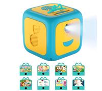 Toupus Proyector de narración de cuentos para niños, máquina de sueños de cuentos para niños pequeños, regalos de cumpleaños de Navidad para niños a partir de 3 años, proyector de libros de cuentos