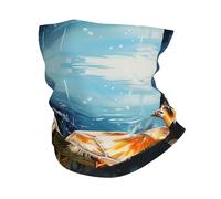 Tour de cou tortue nageant en mer, protection UV, masque rafraîchissant pour homme et femme, coupe-vent, écharpe, bandana respirant, idéal pour les sports de plein air comme le ski, la randonnée et le