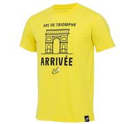 Tour de France - Camiseta de llegada arco de triunfo - Colección oficial de ciclismo, amarillo, M